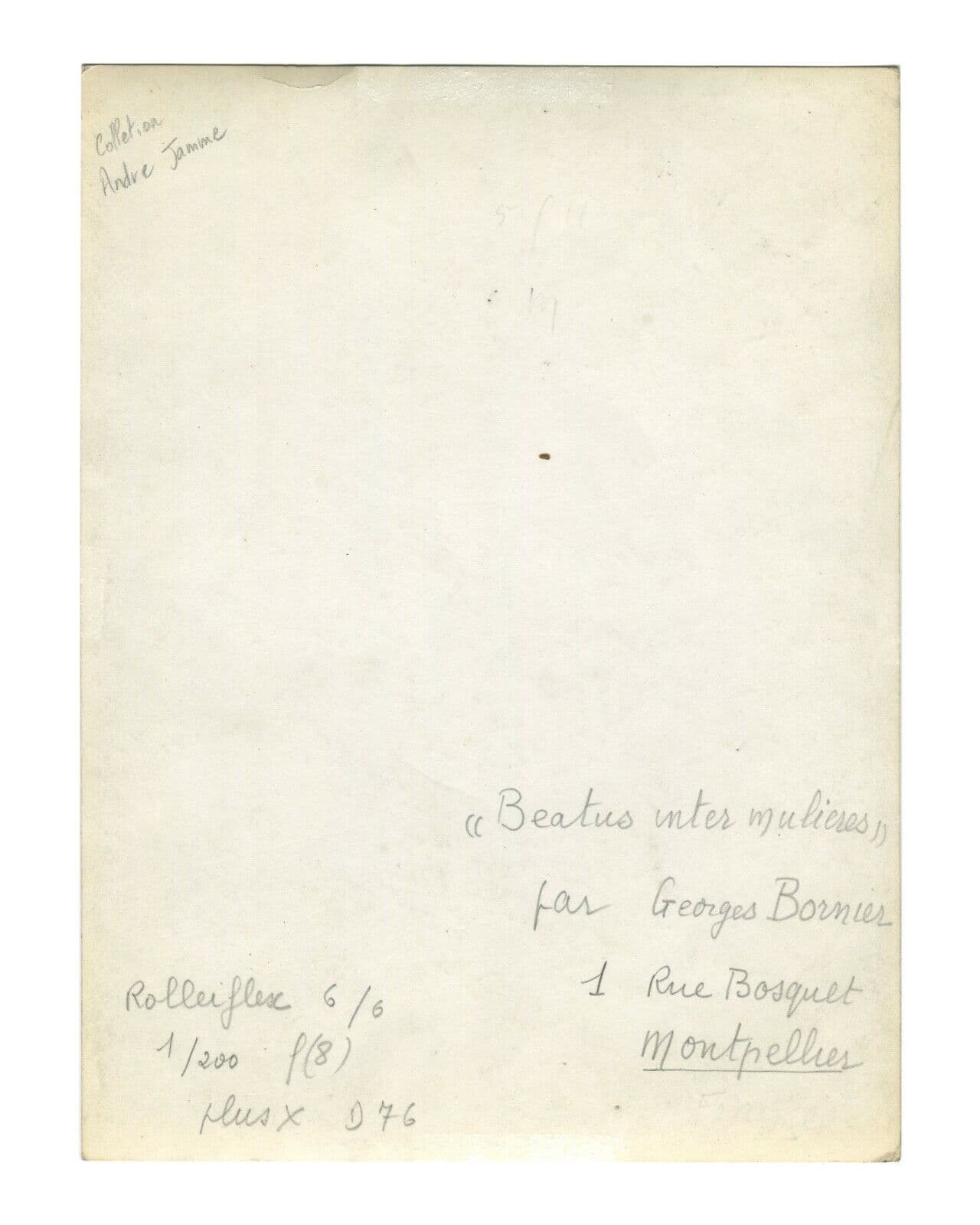 Vintage Photography Georges BORNIER, Beatus Inter Mulieres circa 1955 image 6