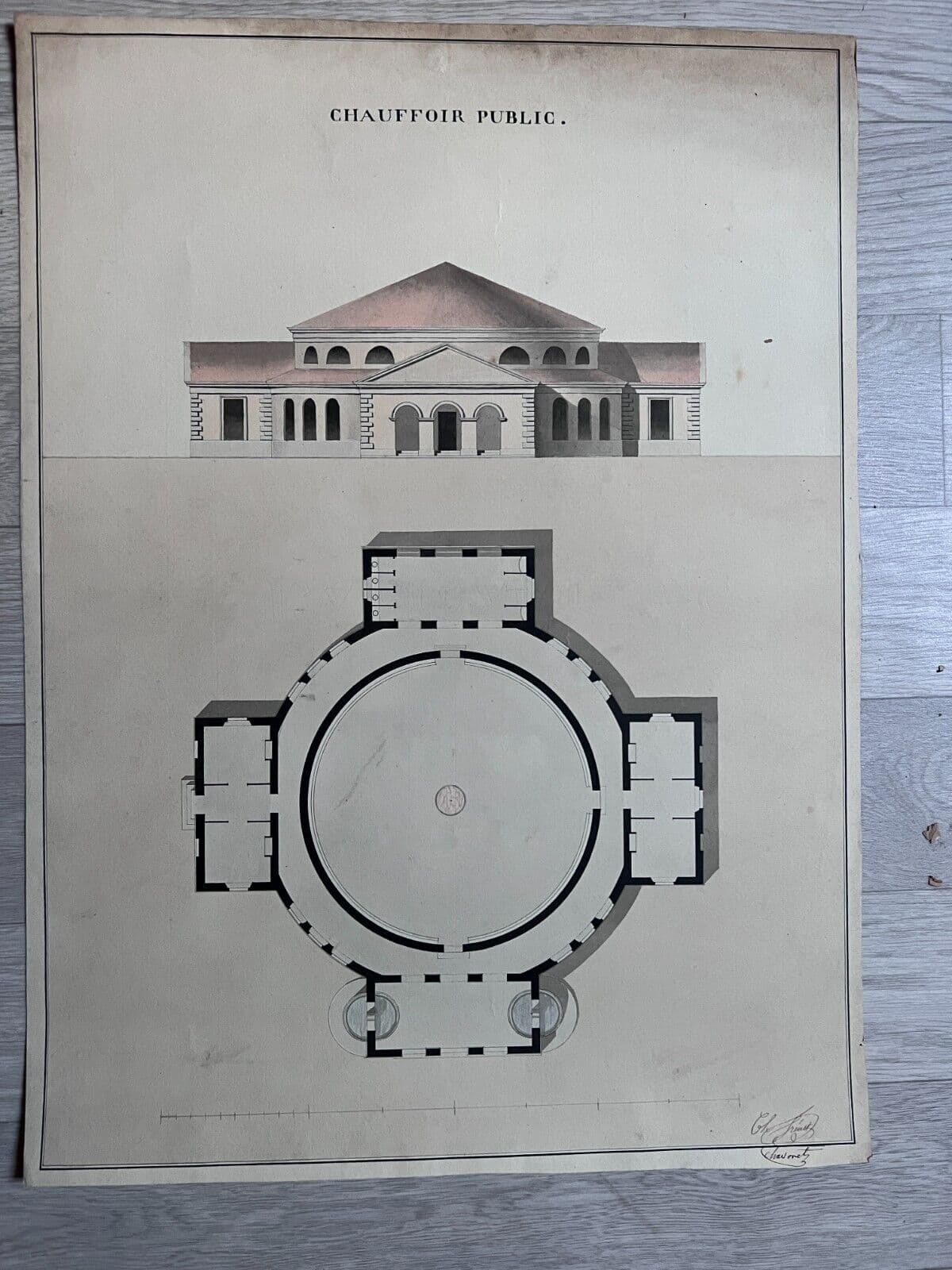 Drawing Building and Public Boiler Room image 3