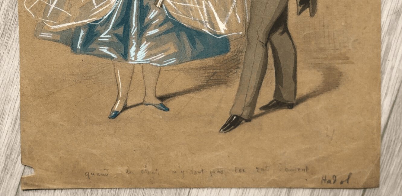 Drawing Couple Dancing image 2