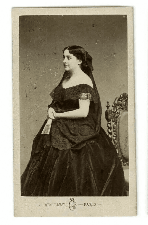 CDV Photo L.CREMIERE - Celine Montaland, Actress, Dancer, French singer c.1864
