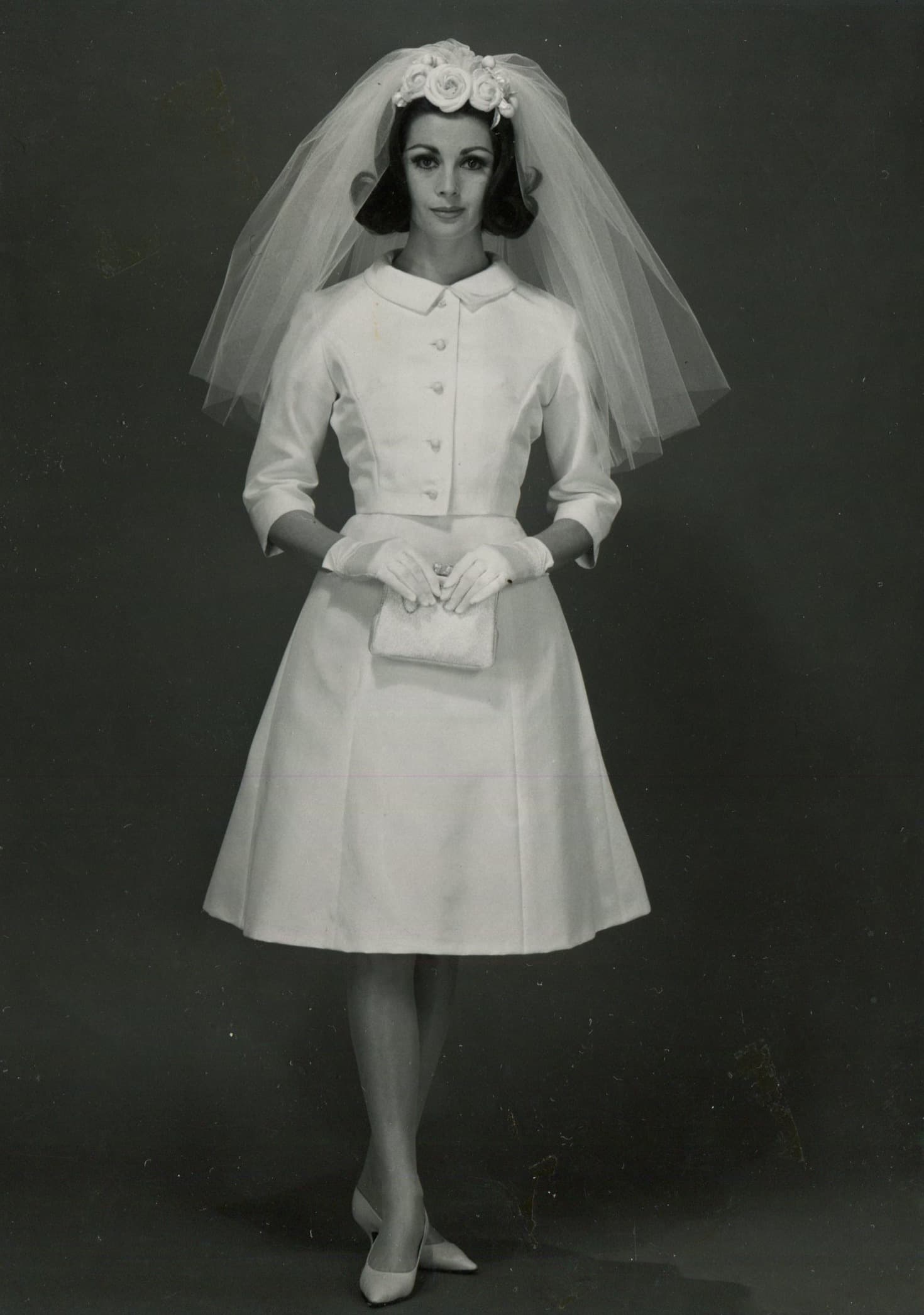 Fashion Show Pronuptia Wedding Dress 1960'