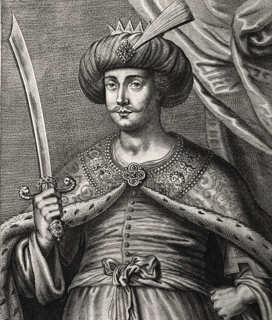Gillis HENDRICX (1577-1640) Mohammed IV Sultan of Turkey Etching