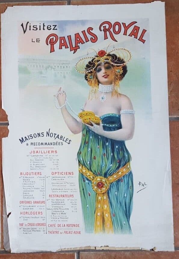 Jean de Paleologue (1855-1942) Vintage Poster Palais Royal image 2