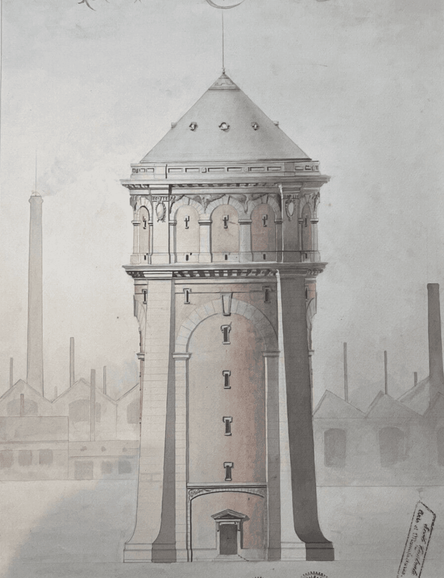 Drawing Building Water Tower Project image 1