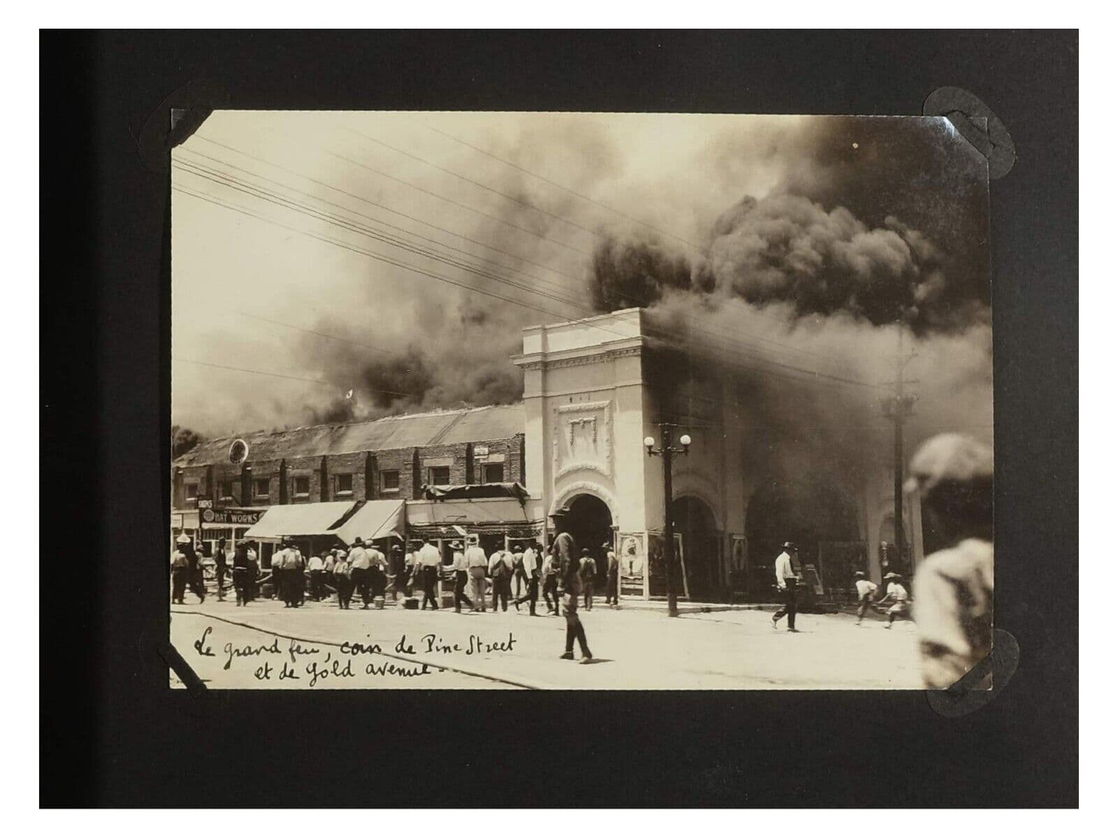 Vintage 1910s-1920s Photo Album – WWI Camp Cody, Historic Events, Railroads