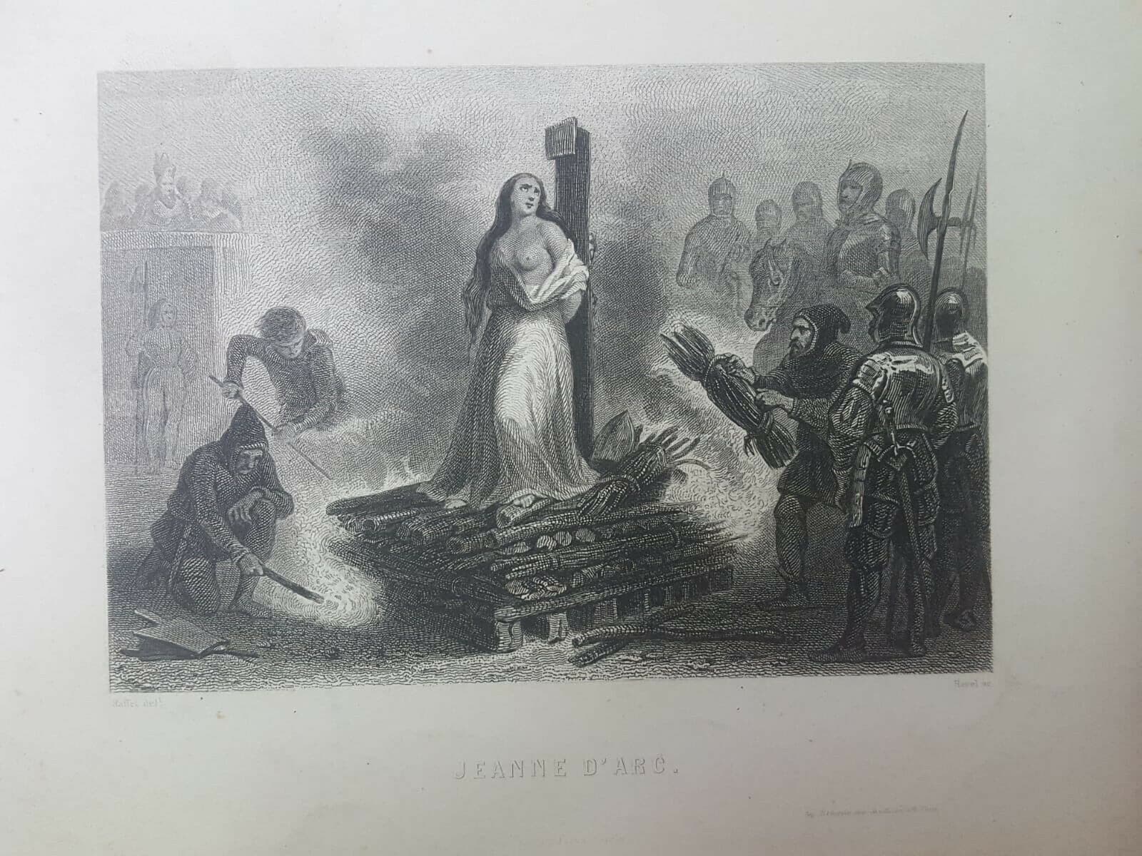 Painting Joan of Arc at the Stack with the British image 3
