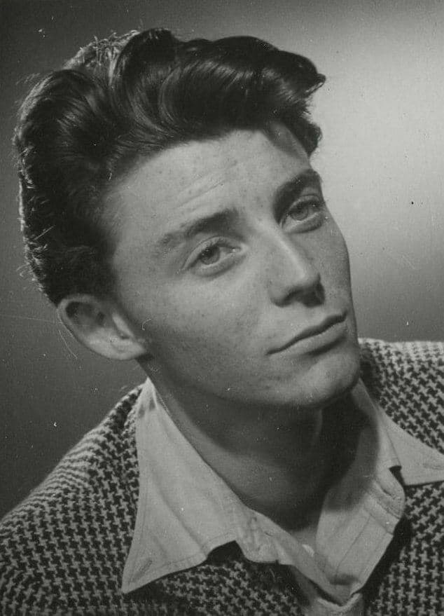 Vintage Photography Cinema - Gerard PHILIPE Portrait c. 1940