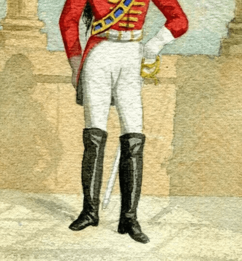 Antique Drawing Original Man Portrait Military Uniform image 4