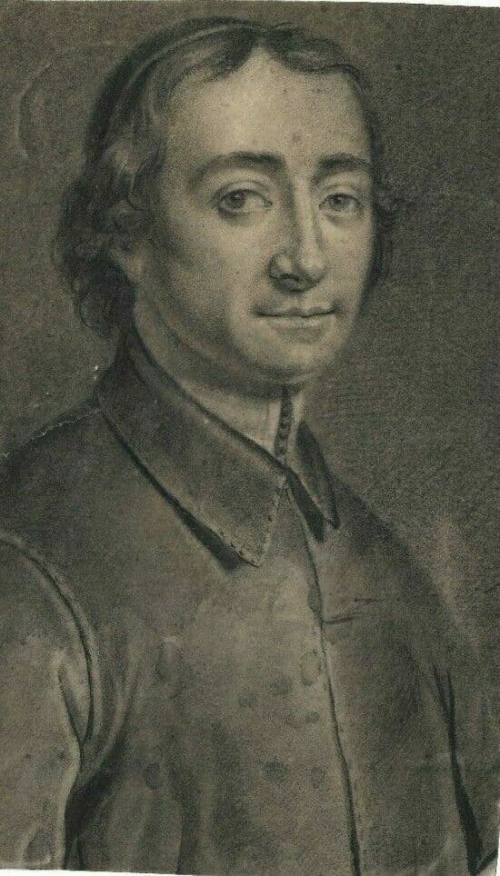 Drawing 19th century Portrait, Man