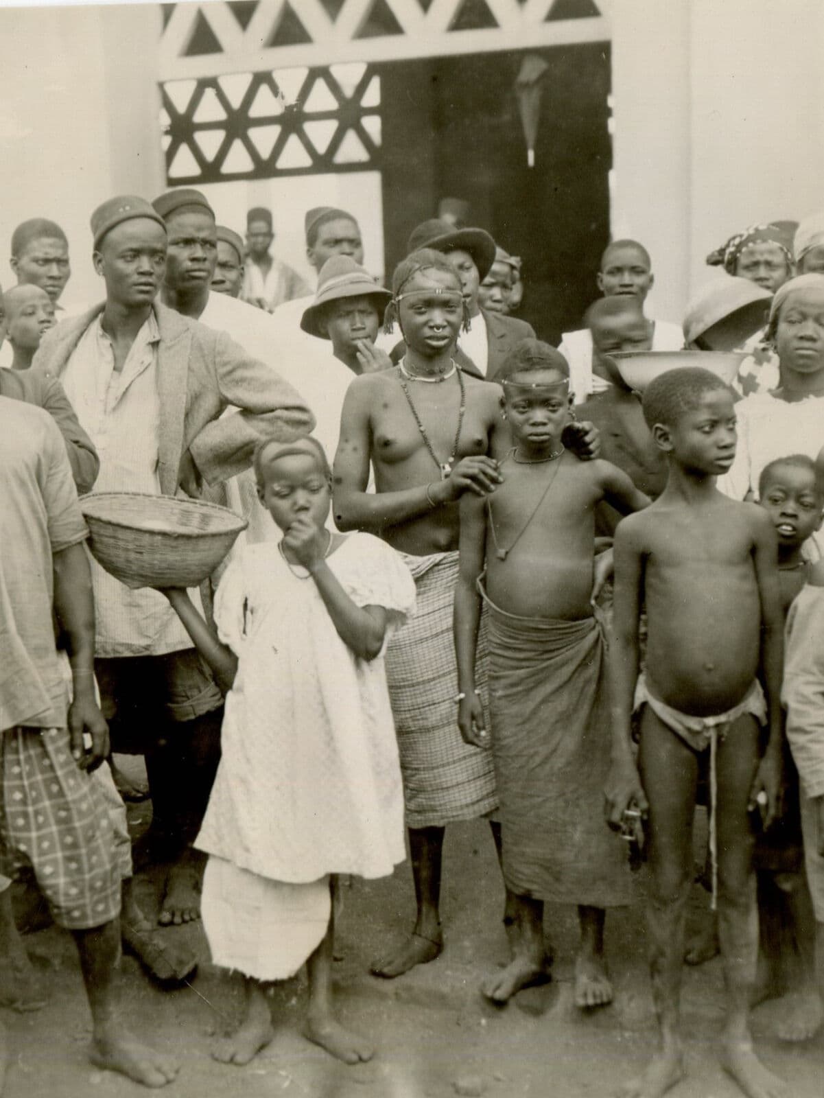 Vintage Photography Inauguration Canal, Africa image 1