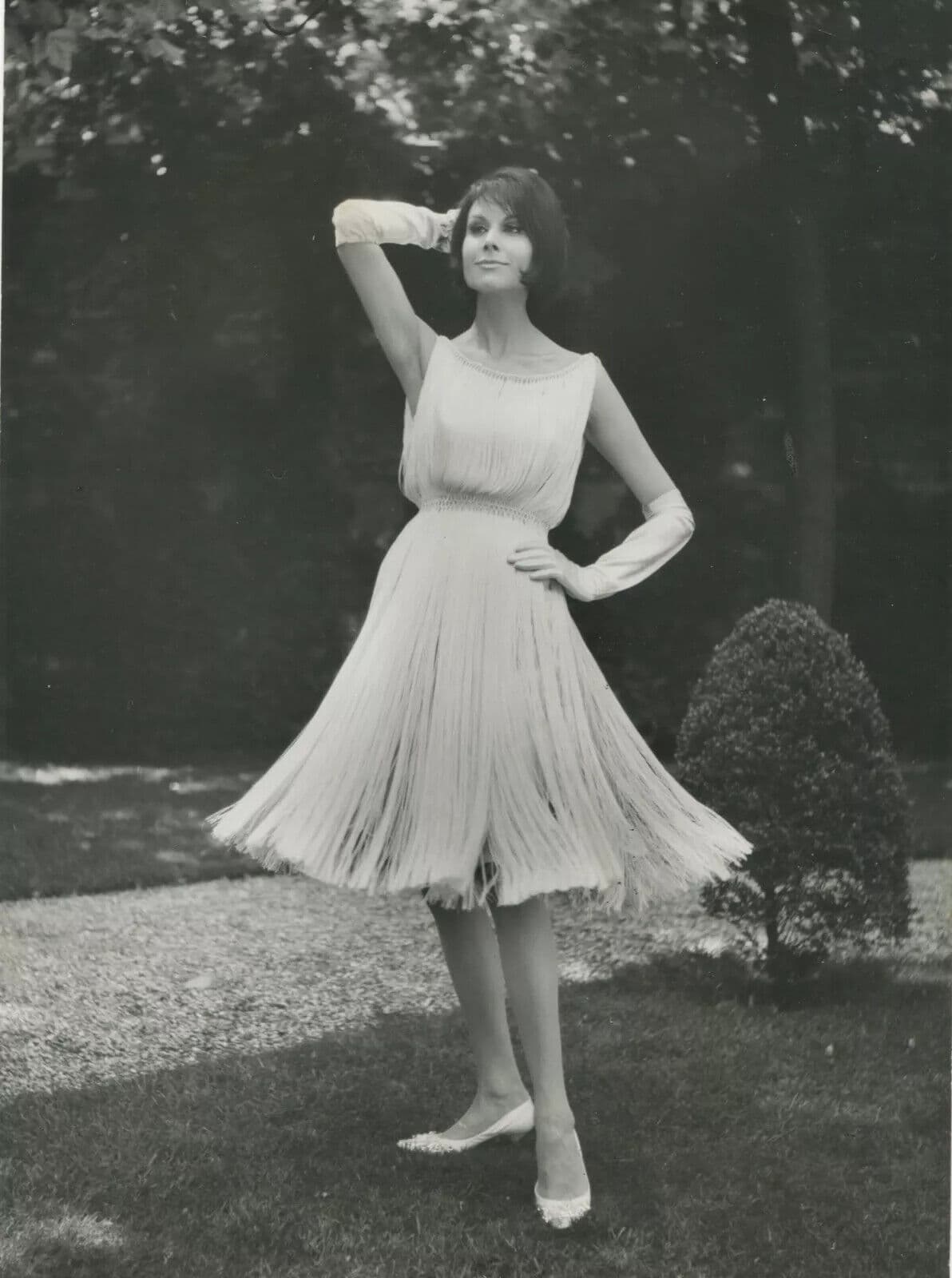 Vintage Photograph Original Lanvin Castillo by Georges Viollon 1960'