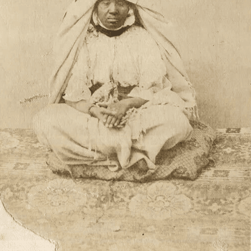 CDV Photograph Orientalist Portrait Baker Woman Tunis 1867 image 4