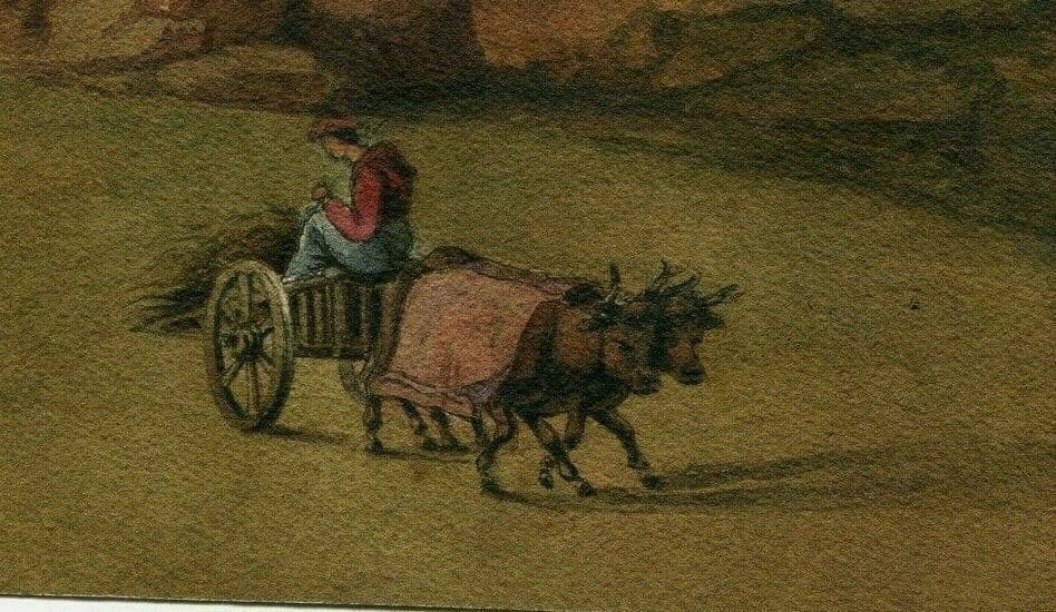Drawing Farmer with Beefs image 1