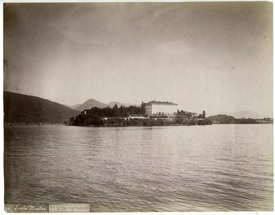 Vintage Photographs FRATELLI BUCHI - ITALY - Isola Madre, Albumen c.1880