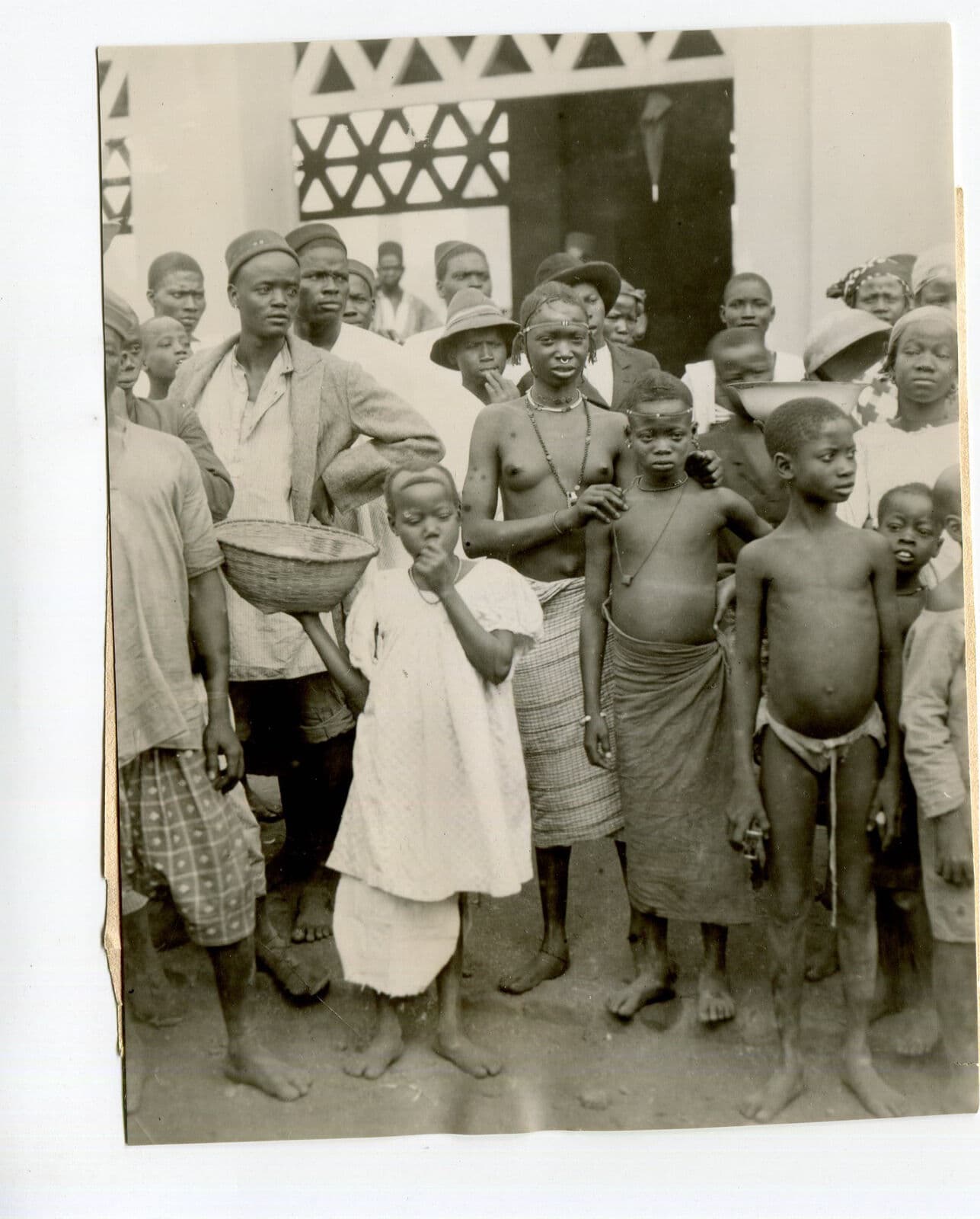Vintage Photography Inauguration Canal, Africa image 2