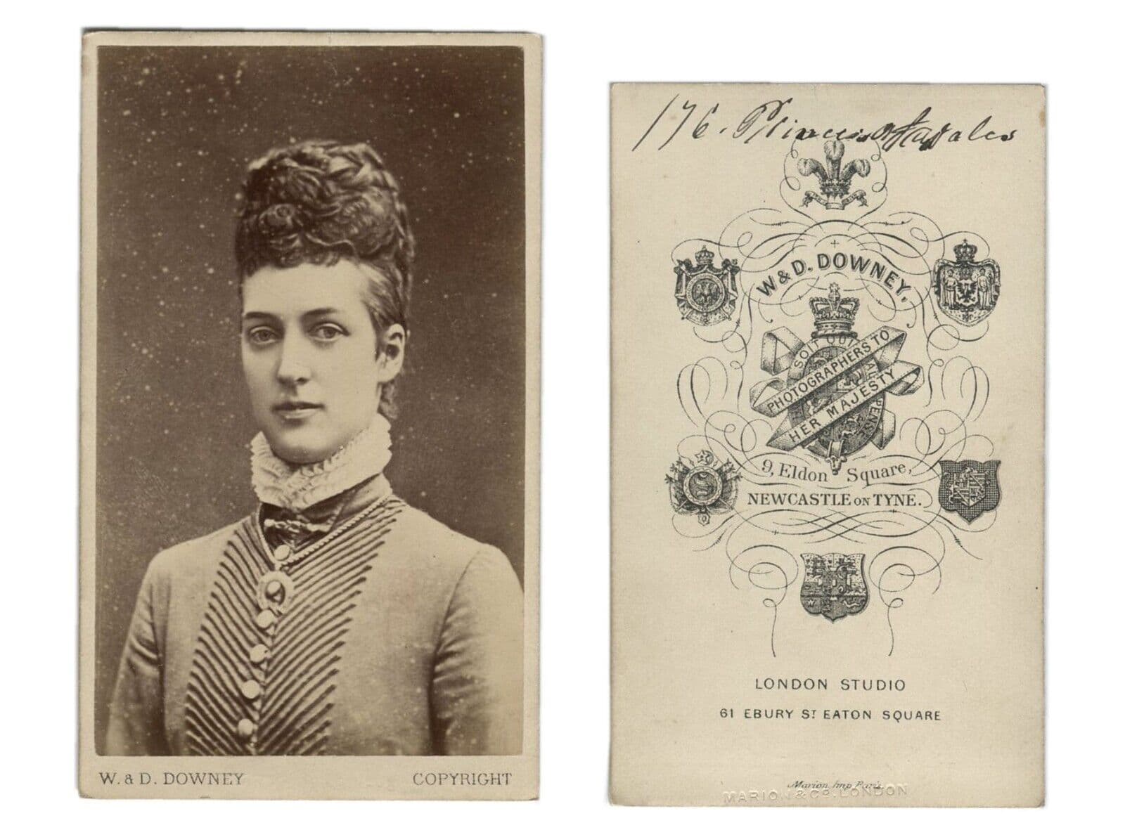 CDV Photographs Princess Alexandra of Wales Portrait image 2
