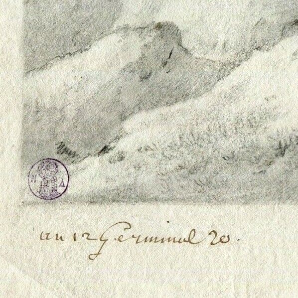Drawing Mountain, Rocks Landscape, Dikeos Collection image 2