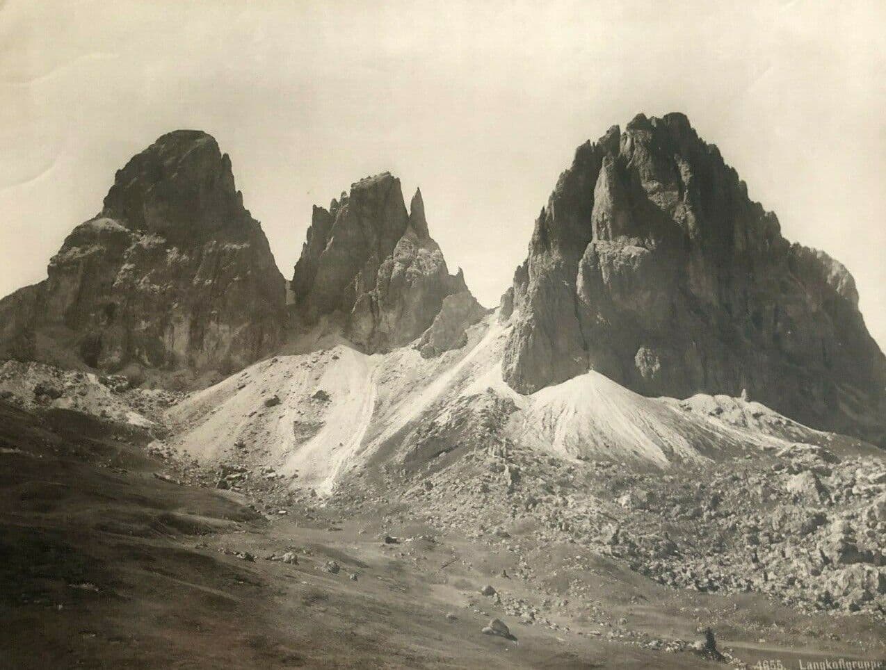 Vintage Photographs Langkoflgruppe Landscape, Mountain