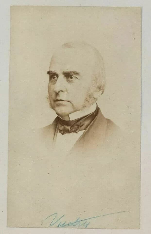 CDV Vintage Photographs CHARLES REUTLINGER - Lawyer Adolphe Vuitry c. 1870