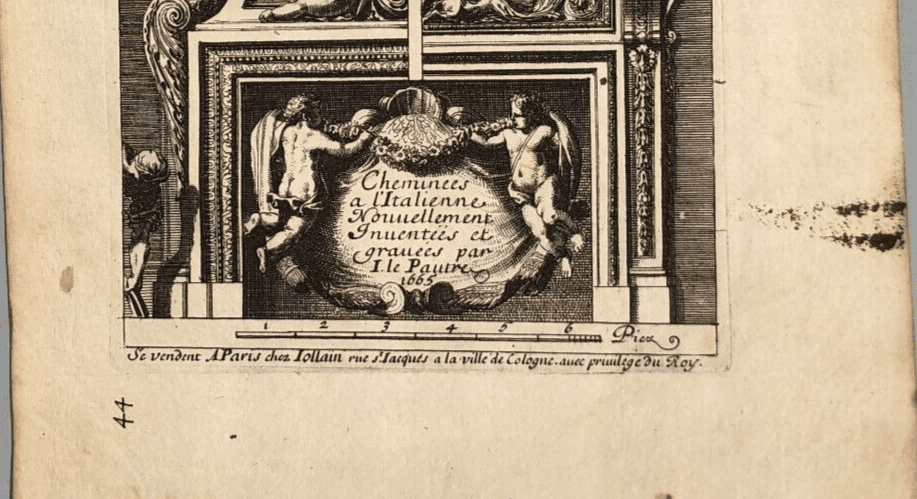 Vintage Etching Original Architecture Jean LEPAUTRE (1618-1682) x3 image 3