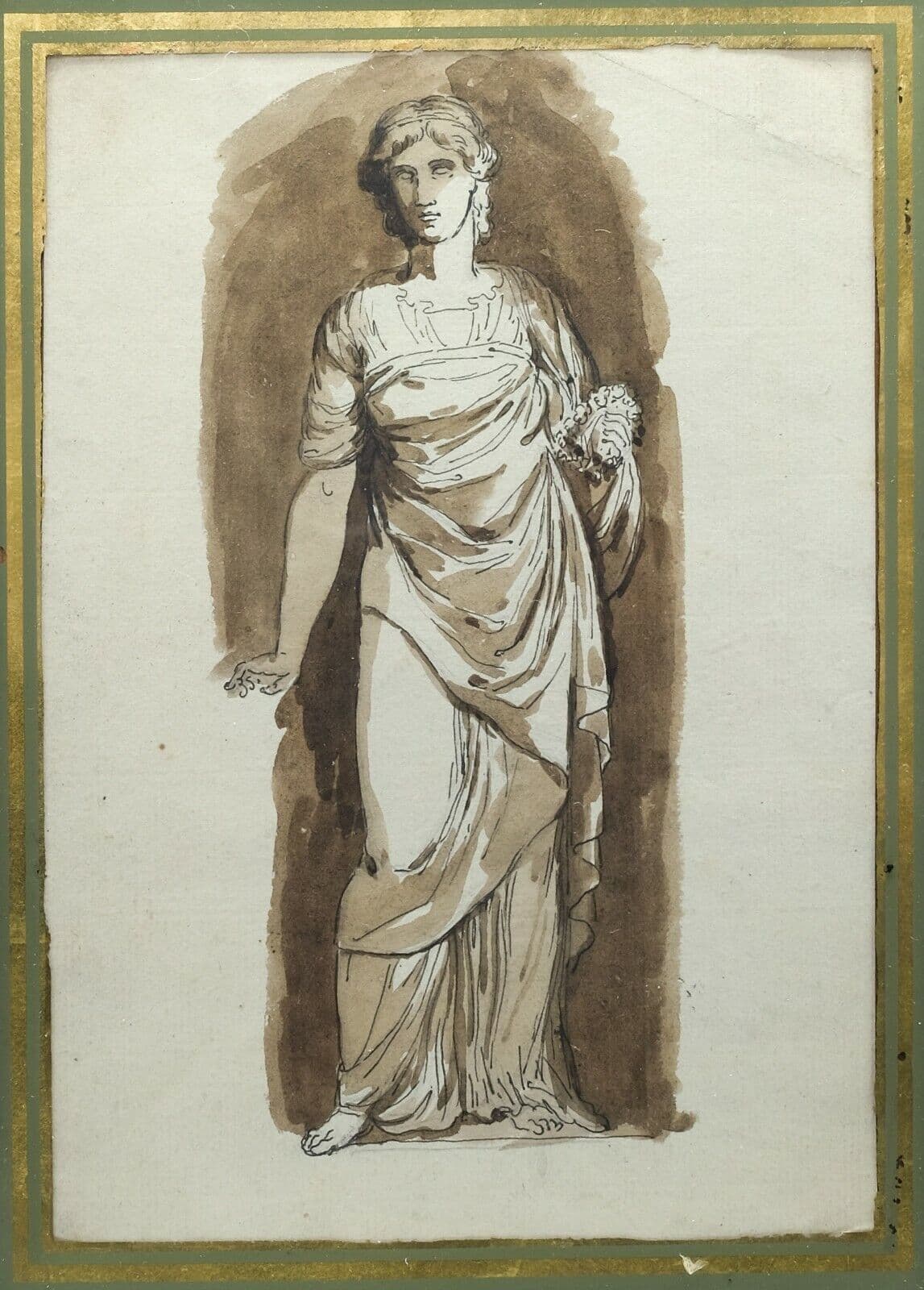 Drawing Woman Sculpture Portrait