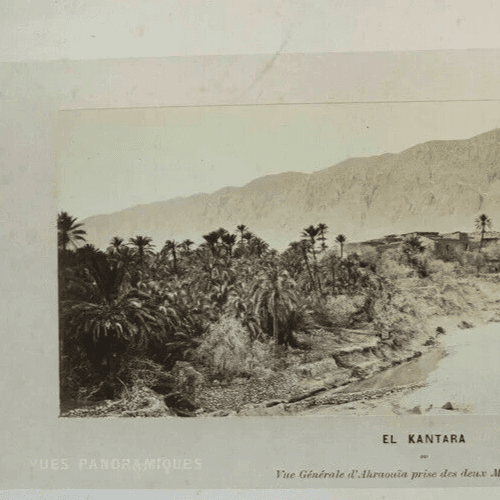 Vintage Photographs E.Neurdein - El Kantara - Ahraouia, Albumen c. 1880 image 3