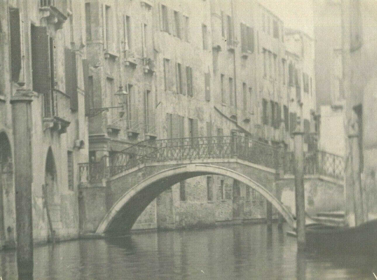 Vintage Photographs Venice Canal, Italy