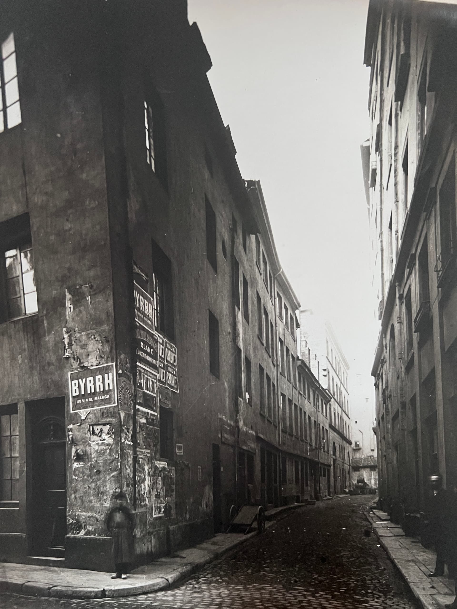 Lyon's Street in the early morning c. 1900