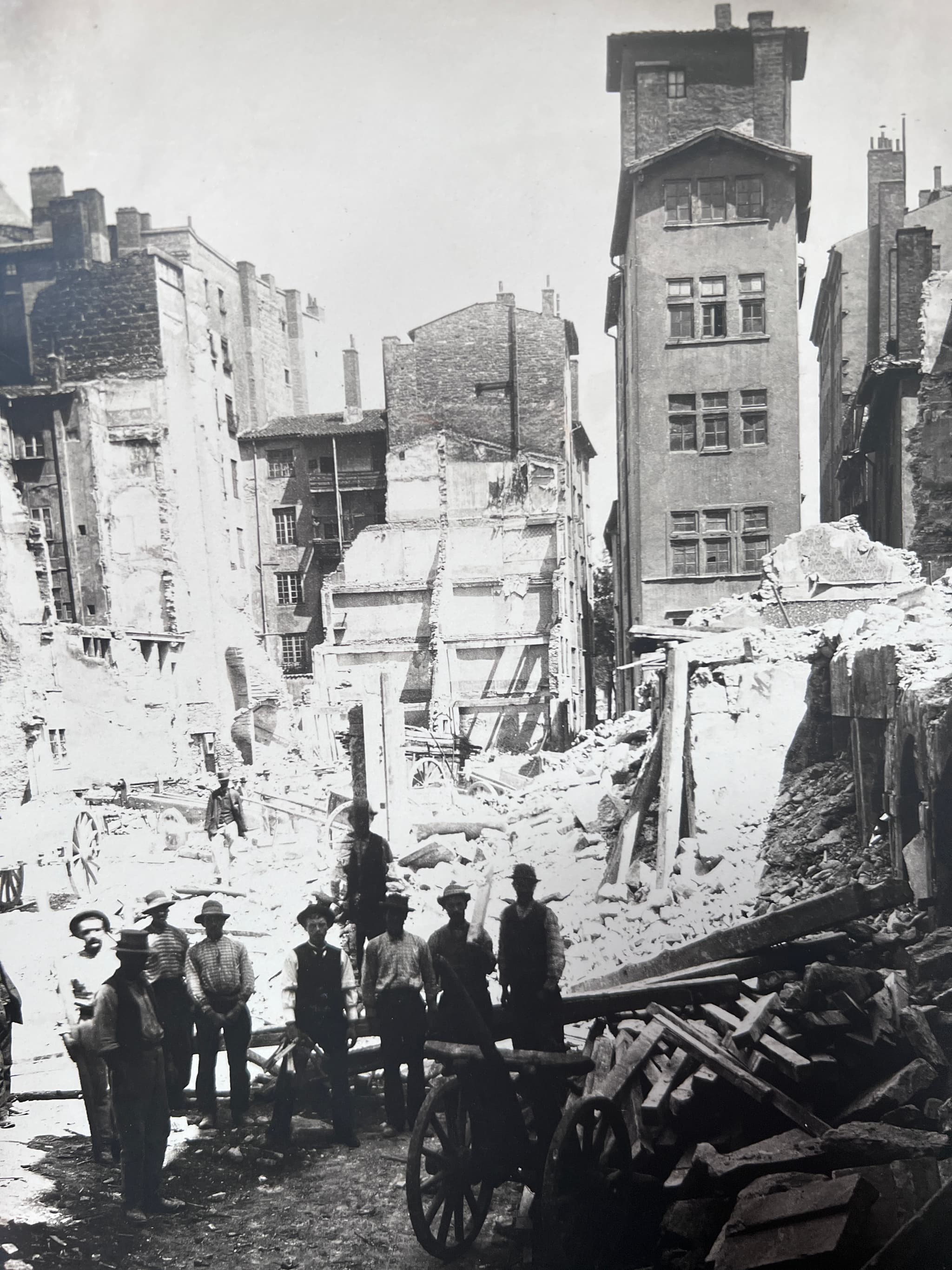 Lyon's Street Destructions circa 1900 image 1