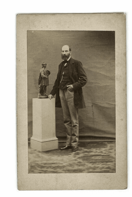 CDV Vintage Photographs MASON - Francois d'Orlean, Prince of Joinville c. 1875