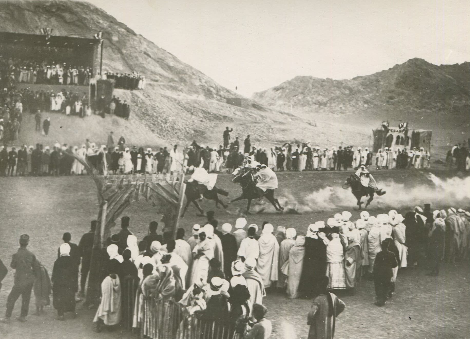 Biskra, Algeria Horse Race 1920'