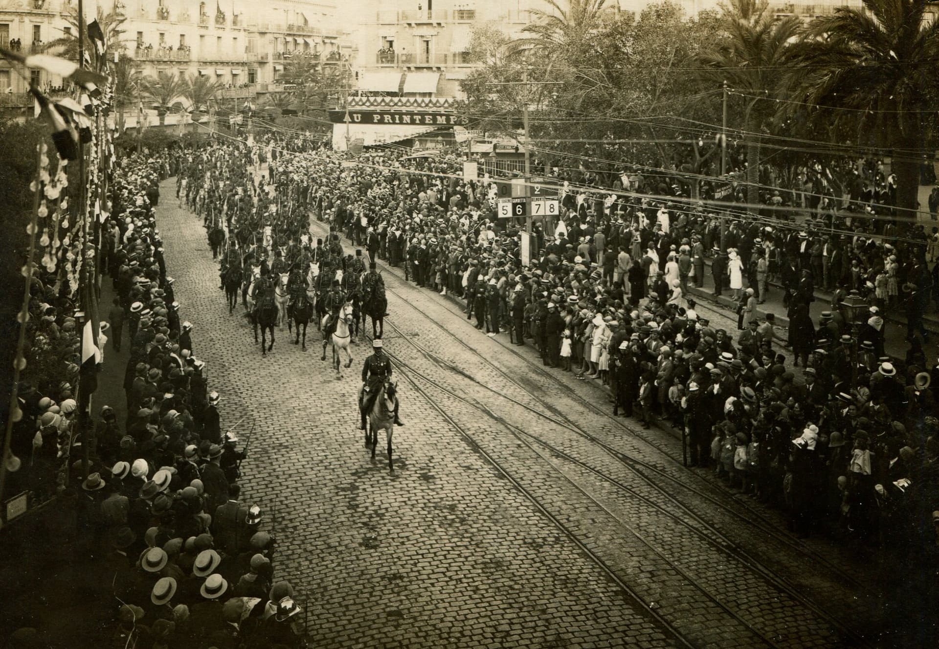 Army Parade Photograph