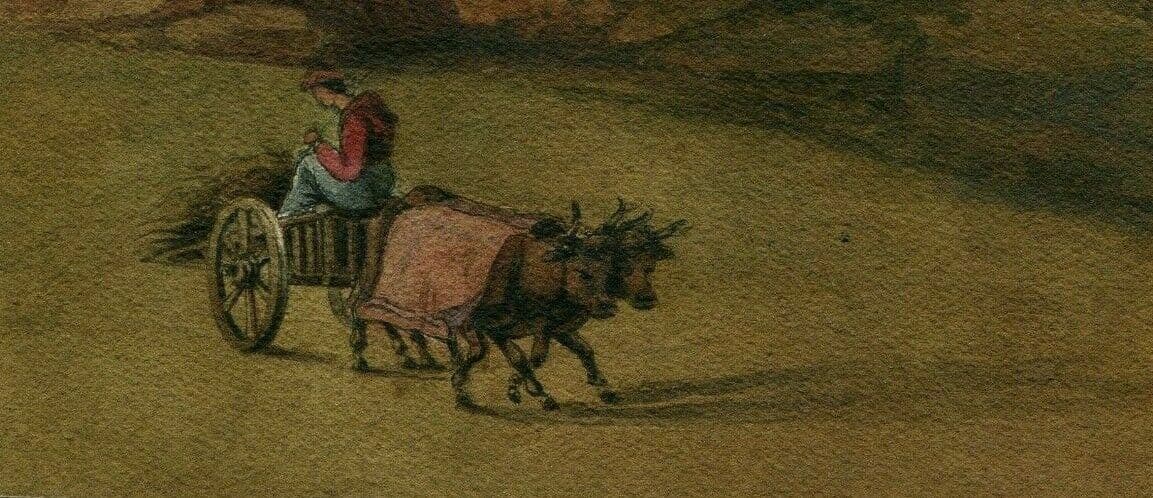 Drawing Farmer with Beefs image 2