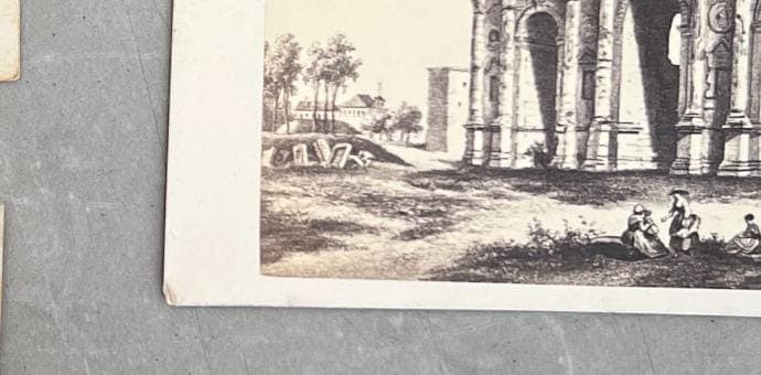 Antique CDV Photographs - Landscapes, Ruins & Natural Disasters Set 5 image 7