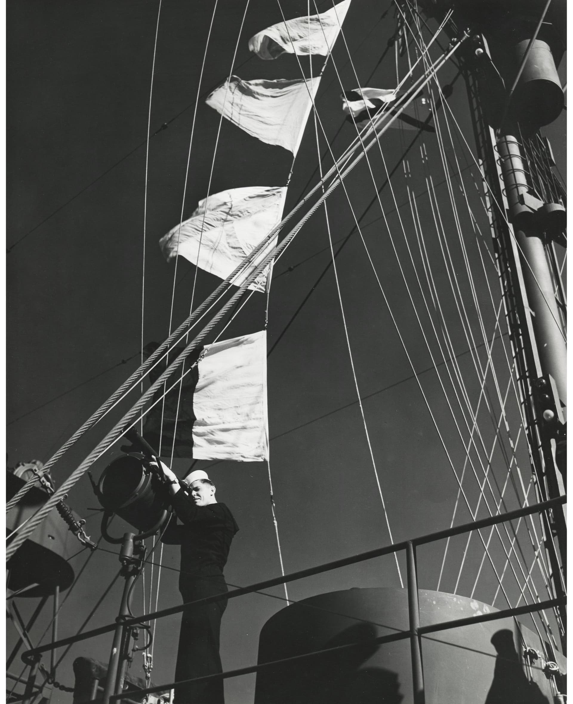 PHOTOGRAPHE ANONYME (1944) USA NAVY - Submarine Tender